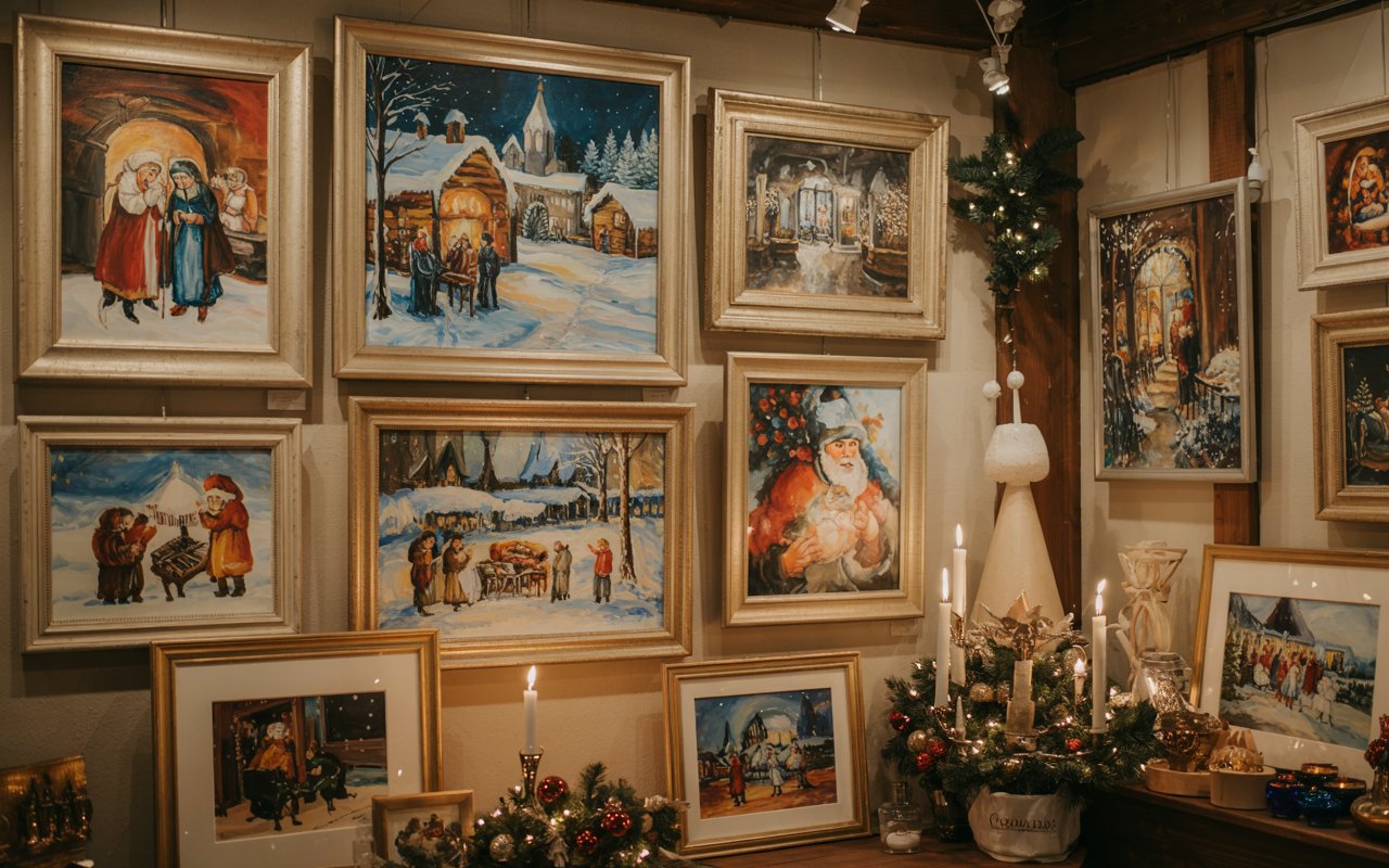 Dipinti di Natale: Le 10 Opere Che Rivoluzionano l'Arte Festiva nel 2025