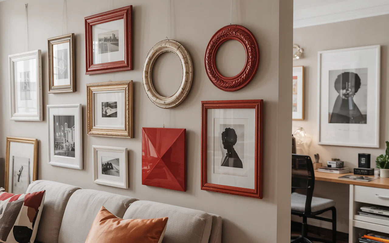 Cornici Rosse 2025: Guida Definitiva per Trasformare ogni Ambiente con Stile