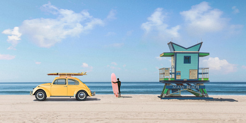 Waiting for the Waves, Miami Beach (detail)