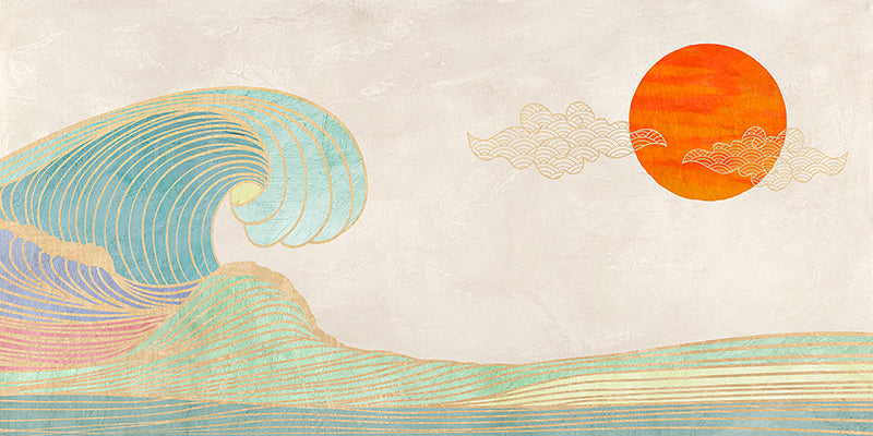 The Big Wave (detail)