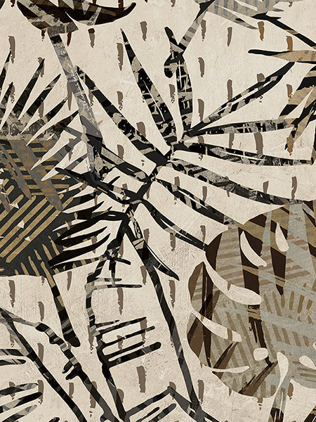 Grey Palms Panel II