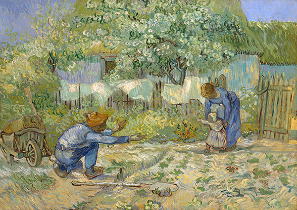 First Steps, after Millet