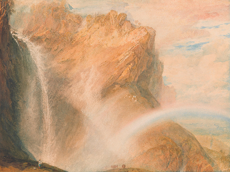 Upper Fall of the Reichenbach, Rainbow