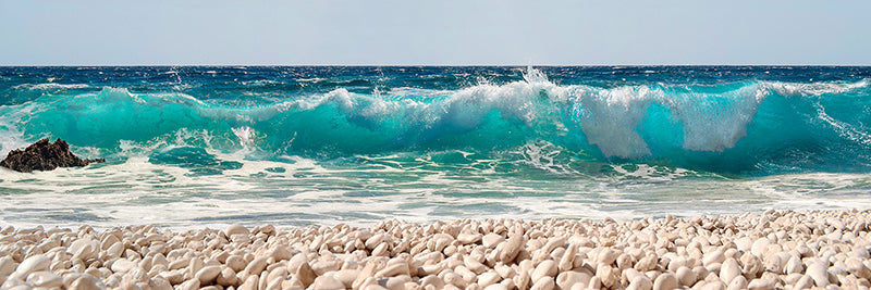 Wave on Pebbles Beach