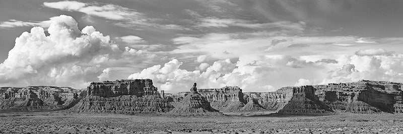 Valley Of The Gods, Utah, USA (BW)
