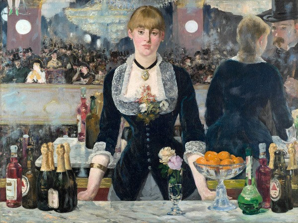 Bar alle Folies Bergère di Edouard Manet