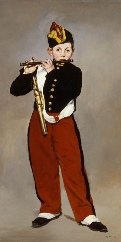 Il Giovane Flautista di Edouard Manet
