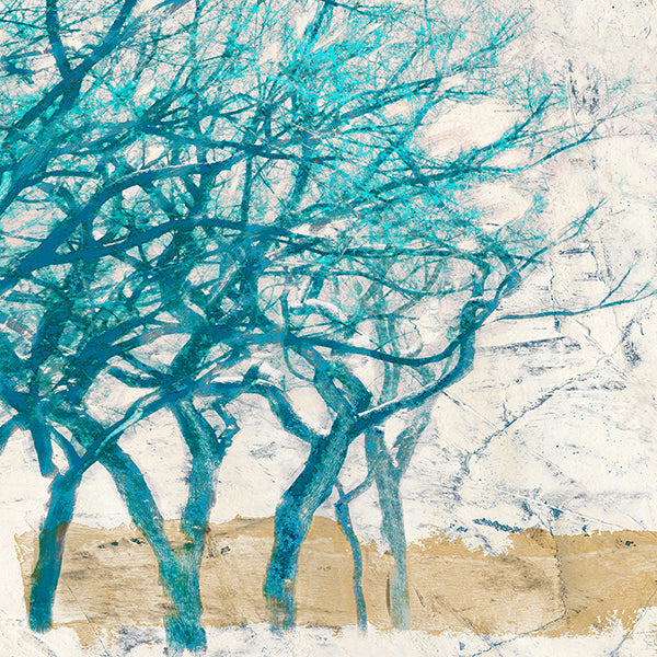 Turquoise Trees I