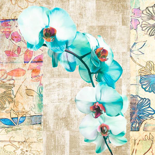 Kaleidoscope Orchid II (detail)