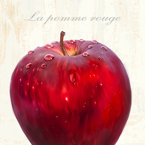 La pomme rouge