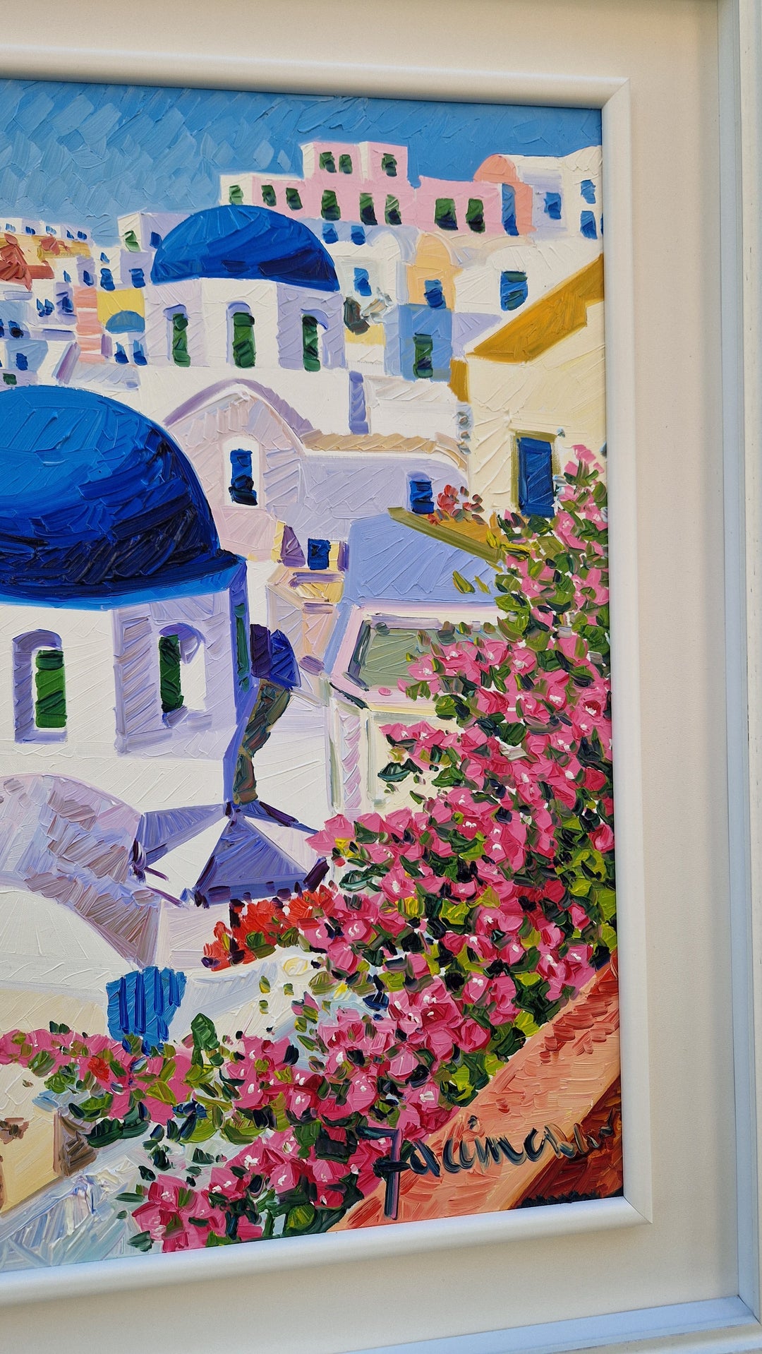 Santorini si svela in un sogno di colori