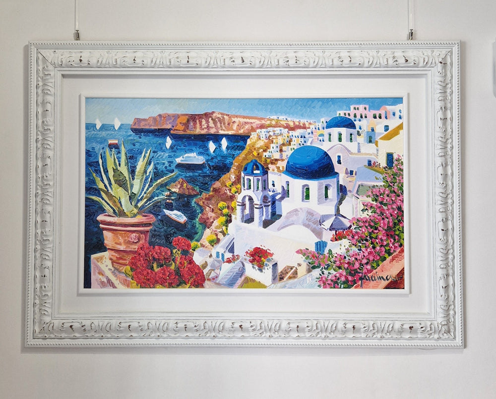 Santorini si svela in un sogno di colori