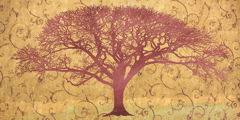 Tree on a Gold Brocade