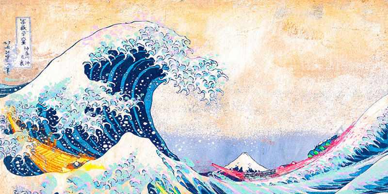 Hokusai's Wave 2.0 (detail)