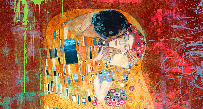 Klimt's Kiss 2.0 (detail)