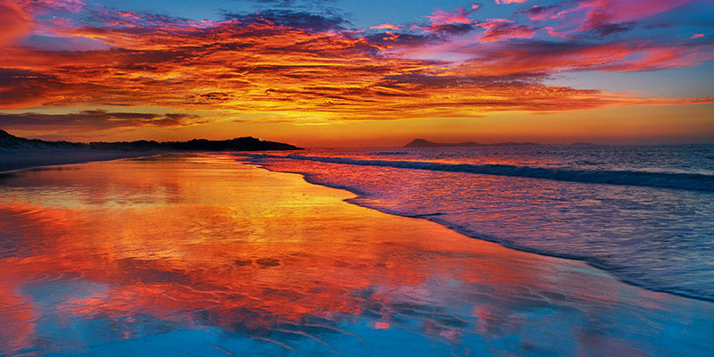 Sunset, North Island, New Zealand