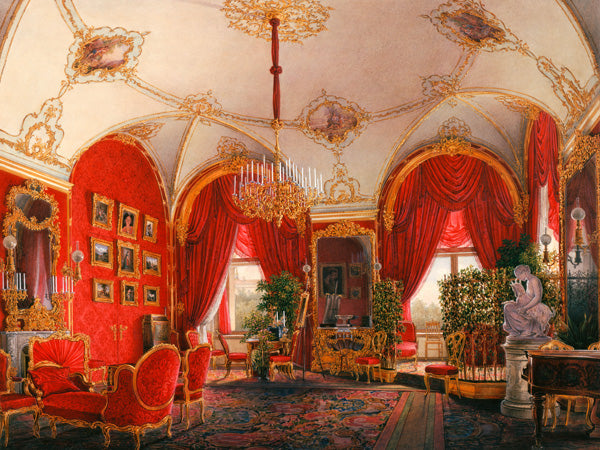 Interiors of the Winter Palace: the Fourth Reserved Apartment