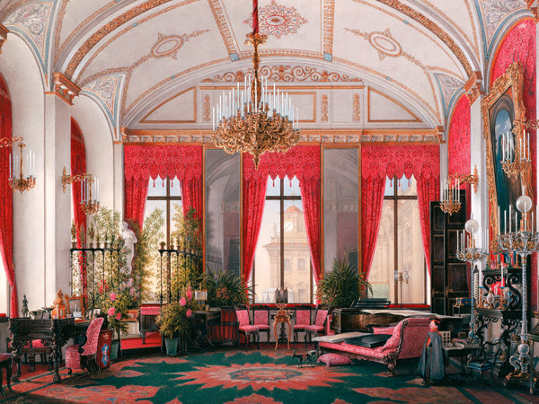 Interiors of the Winter Palace: the Raspberry Study