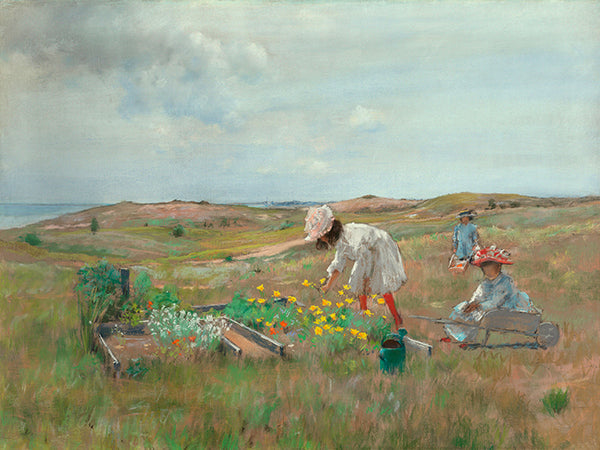 Gathering Flowers, Shinnecock, Long Island