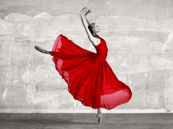 Ballerina in Red