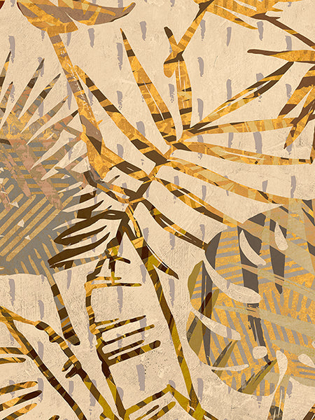 Golden Palms Panel II