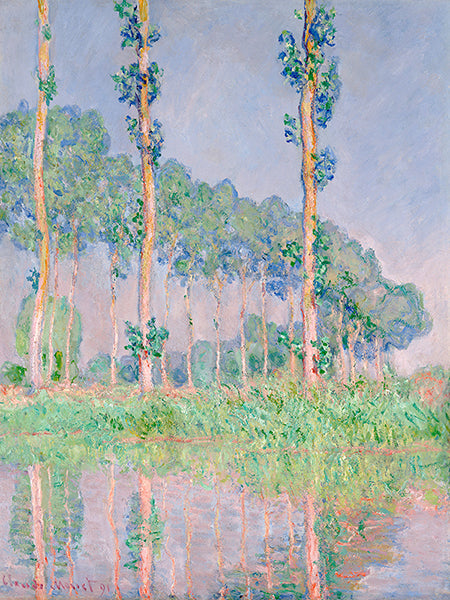 Poplars, Pink Effect, 1891