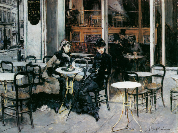 Conversazione al caffé, Parigi