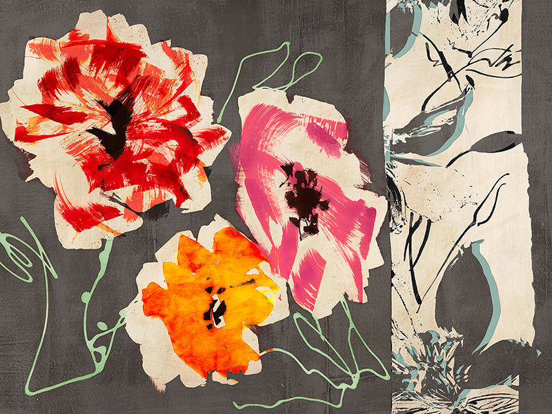 Neon Flowers I