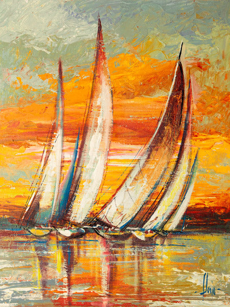 Regata al tramonto I