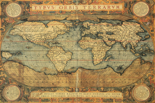 Typus Orbis Terrarum, 1587