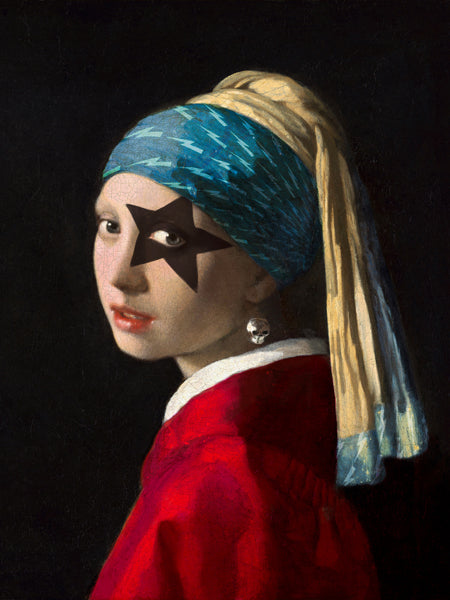 Girl with Skull Earring