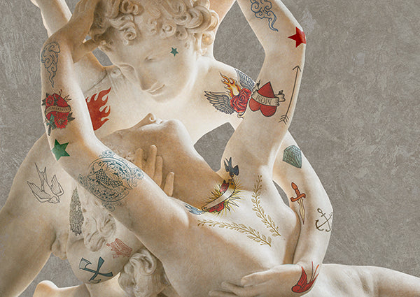 Tattooed Lovers (Cupid & Psyche)