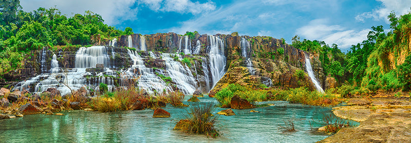 Pongour waterfall, Vietnam