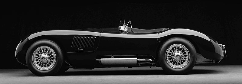 1951 Jaguar C-Type (BW)