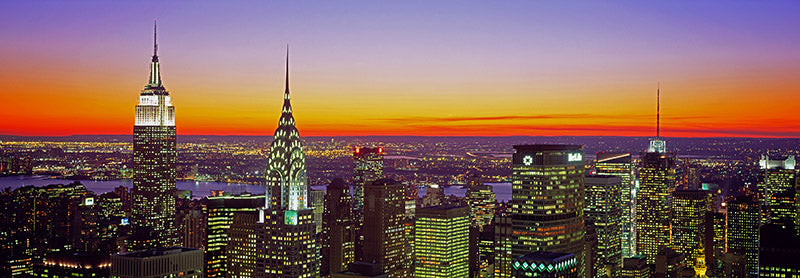 Midtown Manhattan at Sunset, NYC