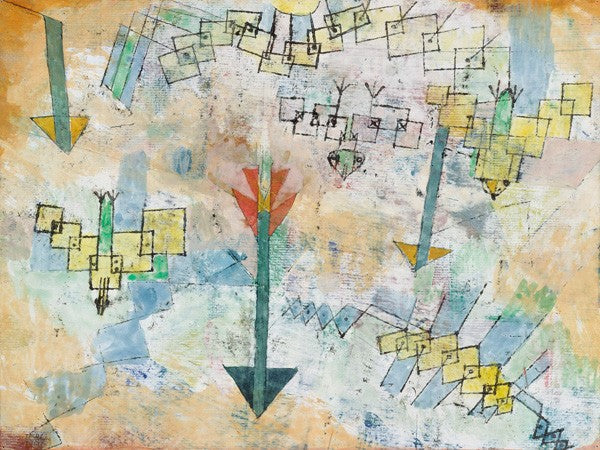 Uccelli in Picchiata e Frecce di Paul Klee