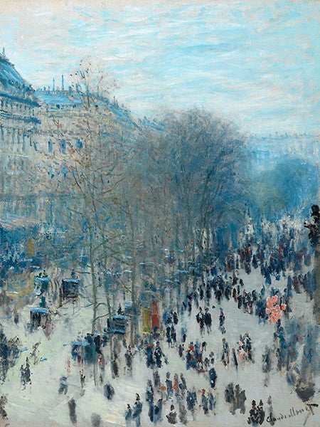 Boulevard des Capucines di Claude Monet