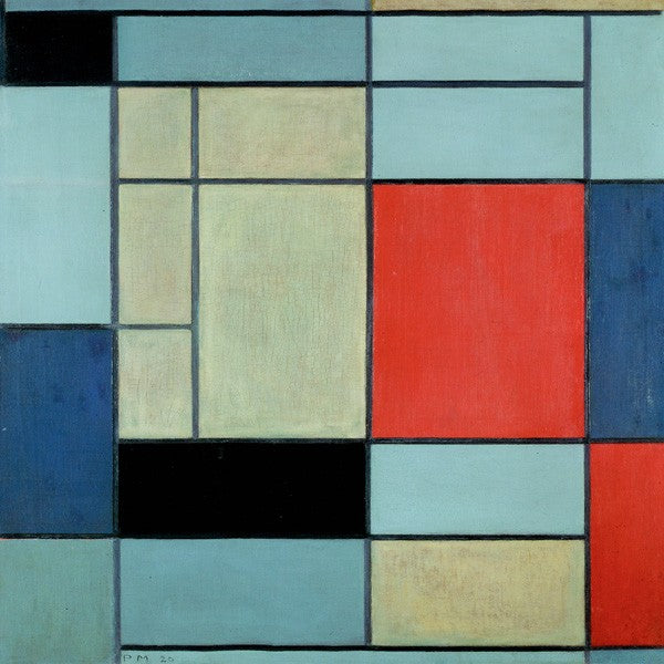 Composizione I di Piet Mondrian