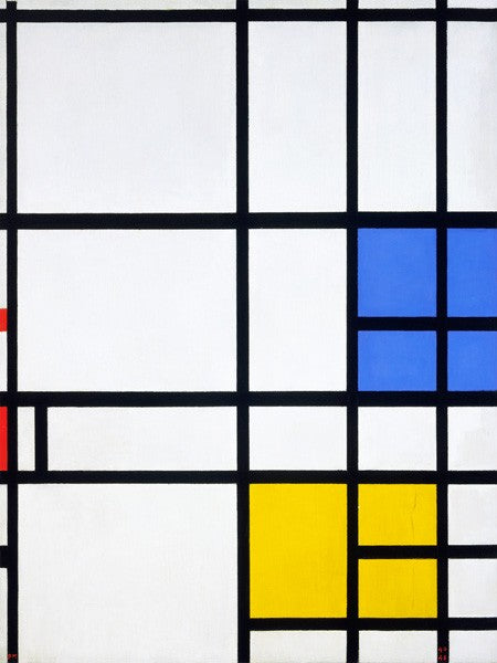 Composizione Londra di Piet Mondrian