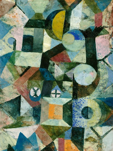 Composizione con Mezzaluna Gialla e Y di Paul Klee