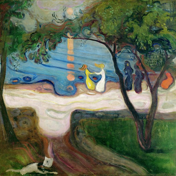 Danza sulla Spiaggia di Edvard Munch