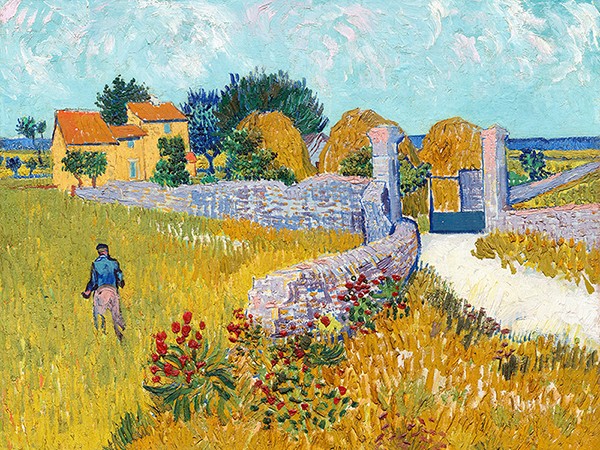 Fattoria in Provenza di Vincent Van Gogh