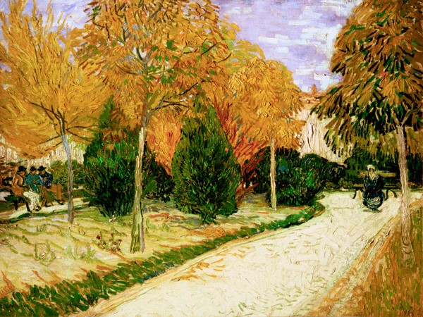 Giardino in autunno di Vincent Van Gogh