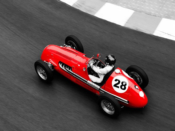 Historical Race Car At Grand Prix De Monaco Peter Seyfferth