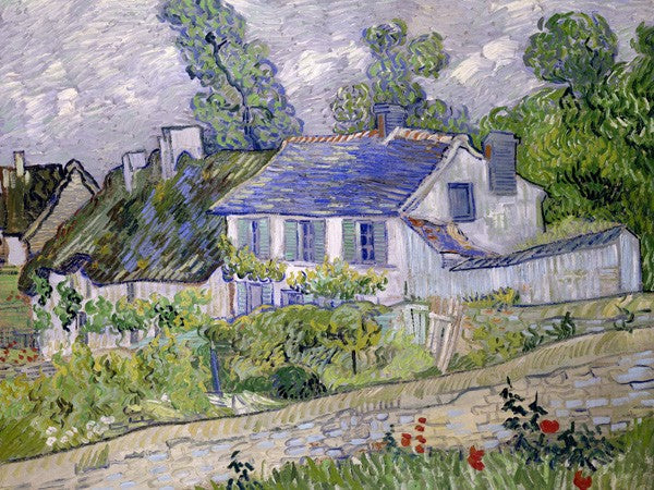 Case ad Auvers di Vincent Van Gogh