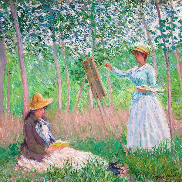 Nel Bosco a Giverny di Claude Monet