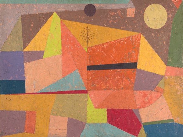 Paesaggio Montano Gioioso di Paul Klee