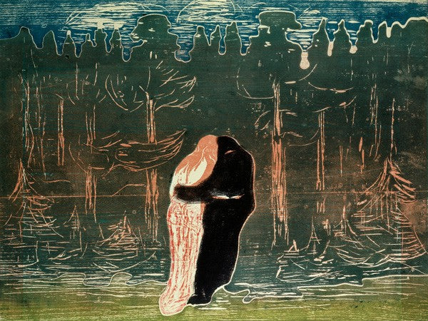 Amanti di Edvard Munch