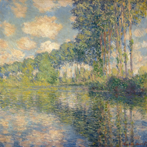 Pioppi sull'Epte di Claude Monet