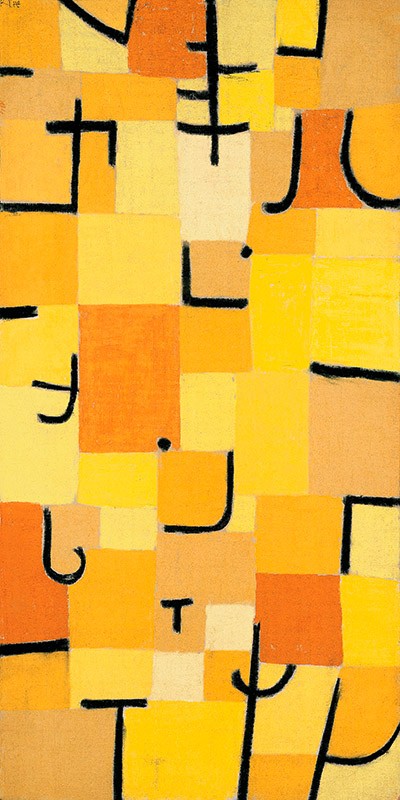 Segni in Giallo di Paul Klee